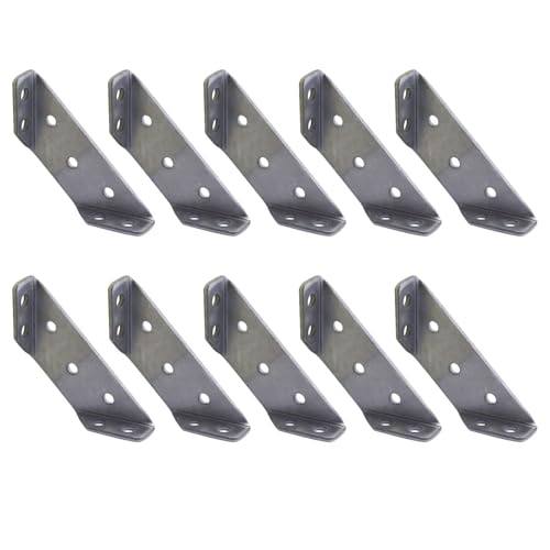 10Pcs Triangle Bracket Furniture Support Thickened Universal Connector Corner