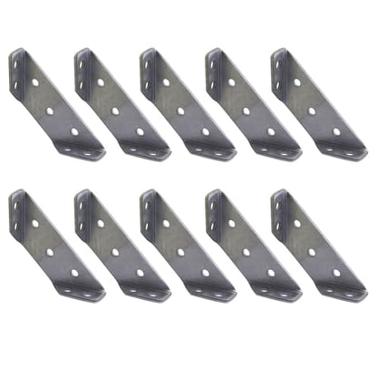 10Pcs Triangle Bracket Furniture Support Thickened Universal Connector Corner