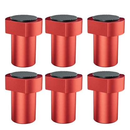 Housolution 6 Pack Bench Dogs, 3/4" Bench Dog Clamp with Non-Slip Pads - size: 6 Pack