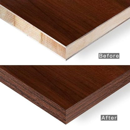 GSCIT Club Cherry Edge Banding, 3/4 inch x 25ft roll of Veneer PVC Edge Banding Preglued Flexible, Wood Tape Banding for Cabinet - color: Cherry, size: 3/4"x 25ft