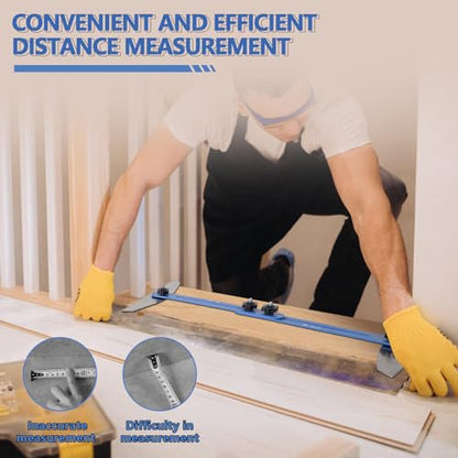 Zihvfzu Adjustable Stair Tread Template Tool, 11-60 Inch