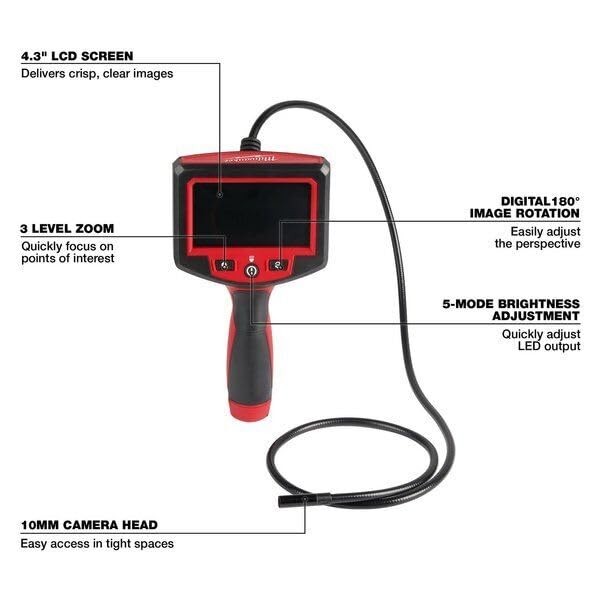 for Milwaukee Tool 2319-20 M-Spector™ 4' Inspection Camera