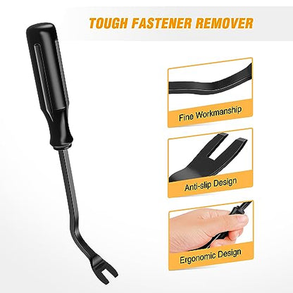 GOOACC 8PCS Auto Trim Scratch Removal Tool - color: Black, size: 8PCS Trim Removal