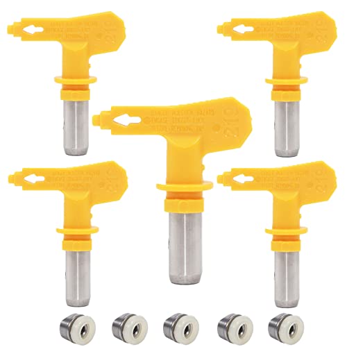 5 Pieces Airless Spray Tips for Airless Paint Sprayer,315 Spray Tip - size: 315*5