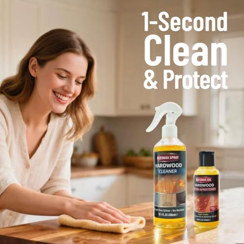 Beeswax Furniture Polish Cleaner Nourishing Wood Care Oil Spray - color: Beeswax-Beeswax orange-Beeswax