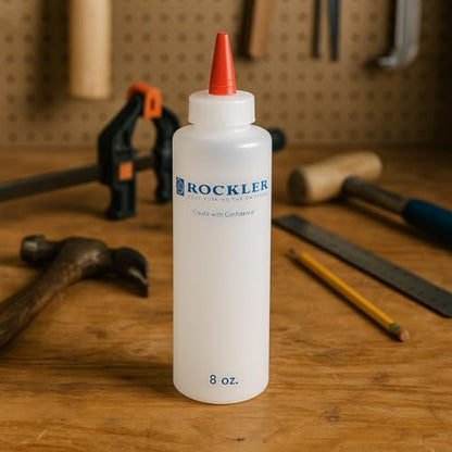 8 oz Refillable Glue Bottle with Applicator Tip for Woodworking