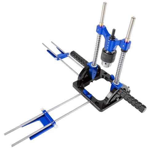 Upgraded Portable Drill Guide with 1/2" Chuck,0°to 90° Multi Angle Drill