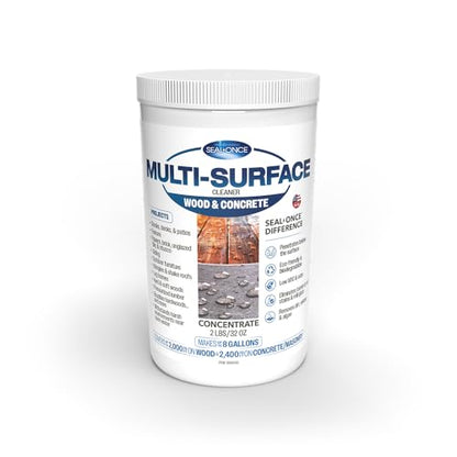 Seal-Once Multi-Surface Cleaner Concentrate for Wood and Concrete, 2 lb - size: 2 lb