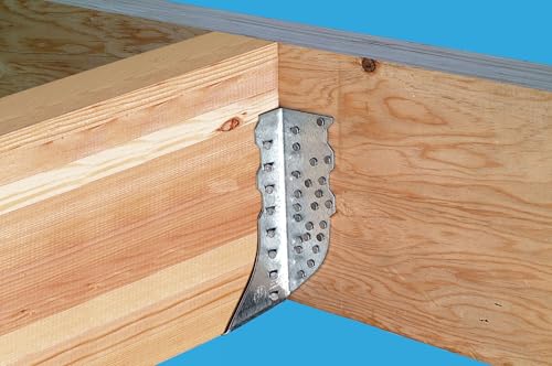 Simpson Strong-Tie HGUS412 HGUS Heavy Girder Hanger - for 4x12 Beam, 12-Gauge Zinc-Galvanized Steel Construction, Face-Mount Joist Hanger with Double-Shear Nailing