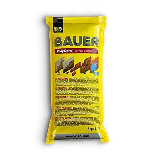 Bauer Instant Polymer Cement, Ready-to-Use, 2kg - size: 2 kg