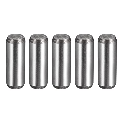 uxcell 5/16-Inch x 1-Inch Dowel Pins, Heat Treated Alloy Steel for Extra Hardness, Bright Finish and Accurate Alignment 5pcs - size: 5/16-Inch x 1-Inch