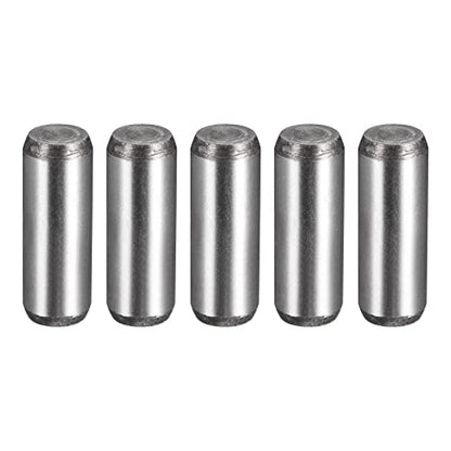 uxcell 5/16-Inch x 1-Inch Dowel Pins, Heat Treated Alloy Steel for Extra Hardness, Bright Finish and Accurate Alignment 5pcs - size: 5/16-Inch x 1-Inch