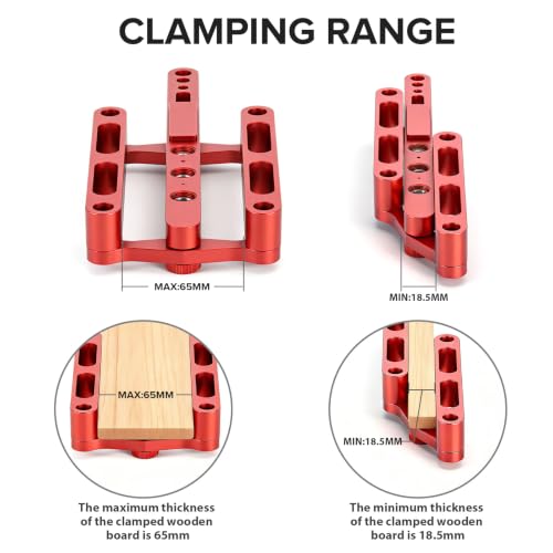Self Centering Dowel Jig Kit, 6/8/10mm Woodworking Dowel Jig
