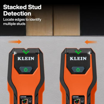 Klein Tools ESF050 Edge-to-Edge Stud Finder with LED Indicators - size: Edge-to-Edge