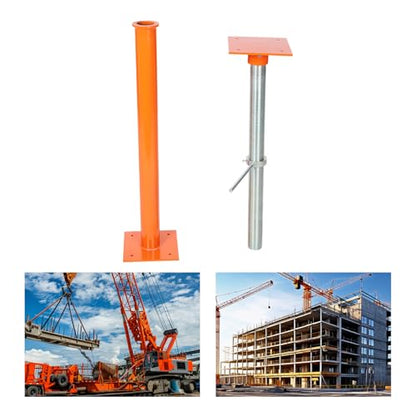 Adjustable Jacking Post Carbon Steel 12000lbs Load Capacity 37-61in Height
