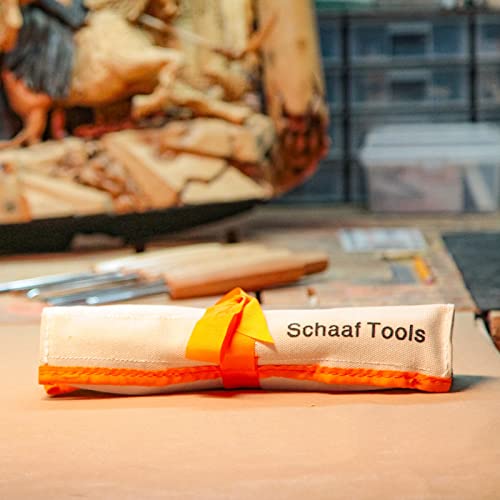 Schaaf Wood Carving Tools 4-pc Wood Chisel Set, Fishtail Gouges, Sharpened - color: Professionally Sharpened 4 Piece Fishtail Set