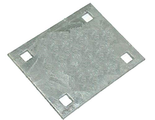 Heavy Duty 5″ x 6.75″ Backer Plate Galvanized DH-HDB
