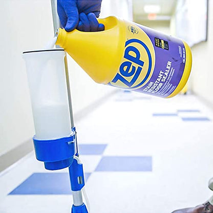 Zep Stain Resistant Floor Sealer - 1 Gallon - ZUFSLR128 - Durable, Long Lasting Seal (Pack of 2) - size: 1 Gallon (Pack of 2)