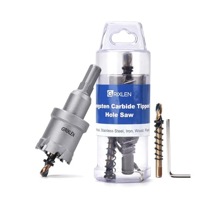 1-3/16" (30mm) Tungsten Carbide Tip Hole Saw,Hole Saw with M2 Pilot bits - size: 1-3/16" (30mm)