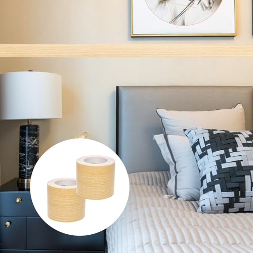 Lilaly 2 inches x 32 feet Wood Grain Repair Tape,Wood Grain Tape,Widely Used for Tables, Doors, Floor and DIY(Douglas Fir) - color: Douglas Fir