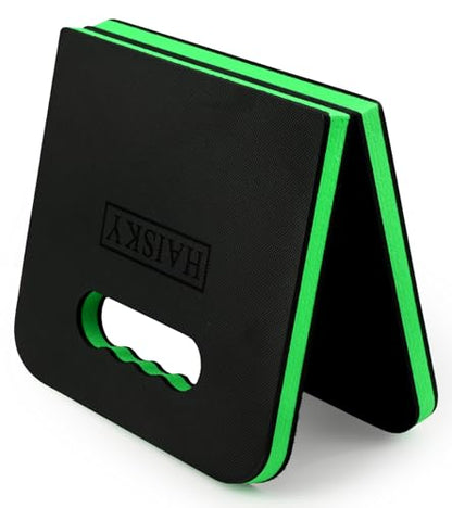 Foldable Extra Thick Kneeling Pad, 1 Pack, Green,20.4 x 11.8 in - color: Green & Black