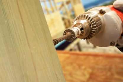 Simpson Strong-Tie SDWS22800DBMB Strong-Drive SDWS Timber Screws (Exterior Grade), 0.220 Inch x 8 Inch, Double-Barrier Coated, Washer Head, Sawtooth Point, Tan (Pack of 250)
