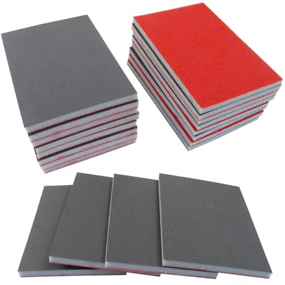 20Pcs 1000 Grit Sanding Sponge Set - style: 1000 Grit-20 Pcs