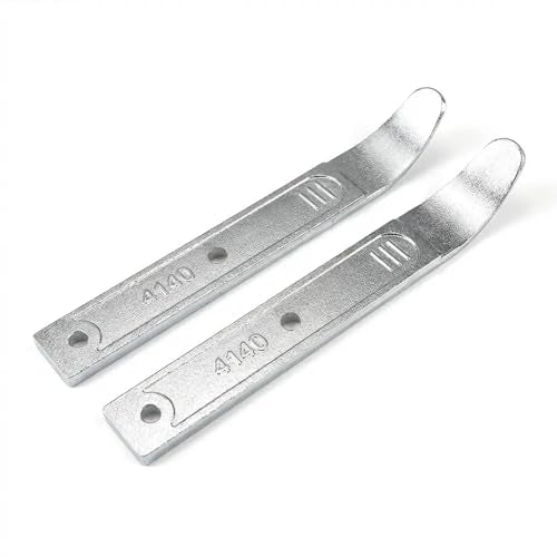 2PCS 4140 Steel Pry Bar Tool - 6.7 Inch Pry Bar Removal Tool, Pry Tool Pry Bar, Automotive Panel Removal Tool for Automotive Interior Panel Demolition Flooring Roofing