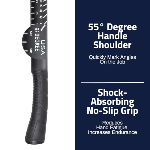 Boss Hammer 12 oz Ti64 Titanium Hammer, Poly Fiberglass Handle - size: 12 oz., style: Milled Faced