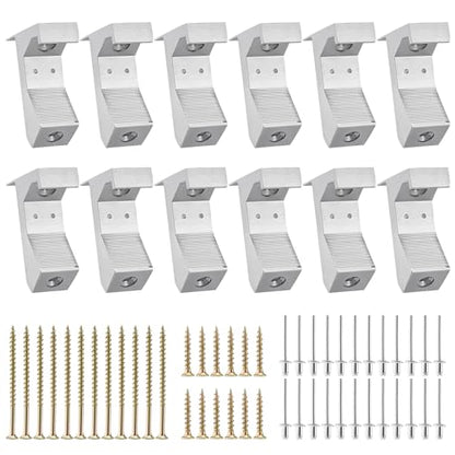 Squeaky Floor Repair Kit, 12 Pack Aluminum Alloy Floor Repair Tool