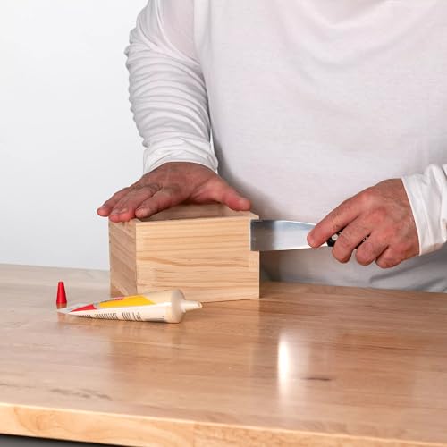 90mL Tinted Light Oak Wood Filler