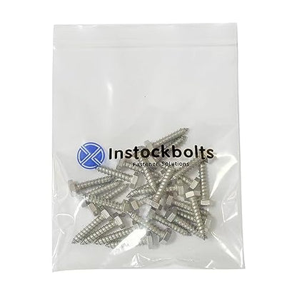 1/4 X 1-1/2" Hex Head Lag Screws Bolts, 304 Stainless Steel 18-8, Hexagon Head Wood Screws Hex Lag Screws, Pack of 20 - size: 1/4 X 1-1/2"