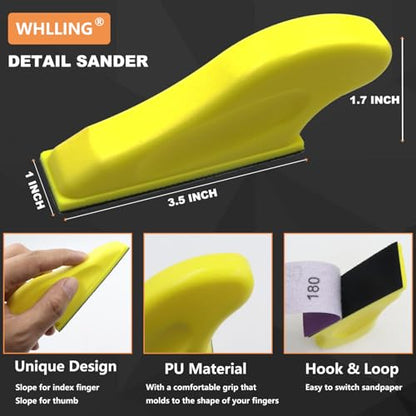 Micro Sand Paper Assortment Pack, 70PCS Wet Dry Sandpaper 120 to 600 Grit - style: Purple 80-600 Grit