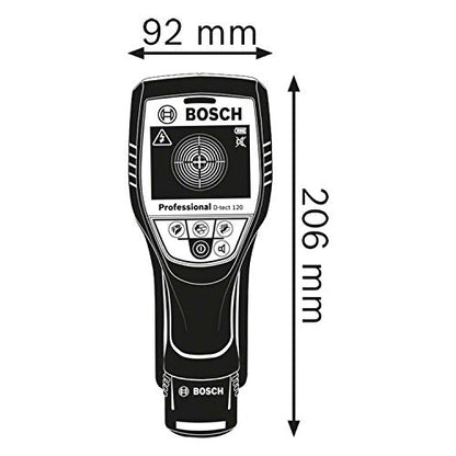 Bosch D-tect 120 Wallscanner Professional Wall and Floor Detection Scanner The Intuitive Radar Scanner for All Materials