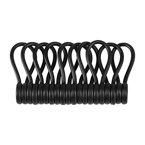 EUREKA ERGONOMIC Magnetic Cable Ties Reusable Black