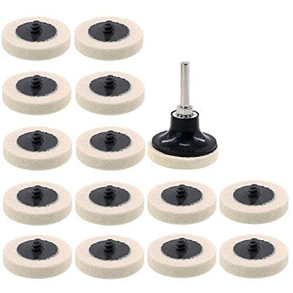 Lamsion 10 PCS 2" Strip Disc Rust Removal Wheel for Angle Grinder