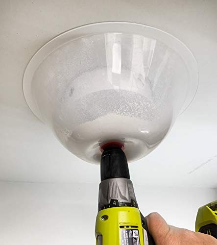Disston E0215000 Blu-MOL RemGrit Collapsible Hole Saw Accessories Dust Bowl, for Installing Recessed Lights and Works with All Hole Saws - style: One Pack
