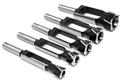 WEN DB051T 5-Piece Tenon and Deep Plug Cutter Drill Bit Set with Carrying Case - style: Tenon Bit Set