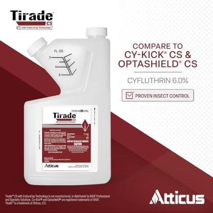 Atticus Tirade CS Insecticide (16oz) Long Lasting Indoor/Outdoor Control
