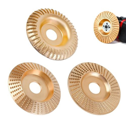 AngleGrinderWood CarvingSet – Tungsten Carbide Grinding&SandingDiscs