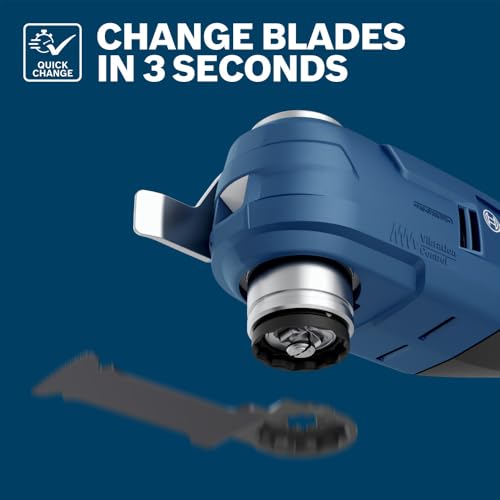 Bosch OSL134C-10 Carbide Plunge Cut Blades for Multi-Tool CV18DBL (10-Pack) - size: 1-3/4 in