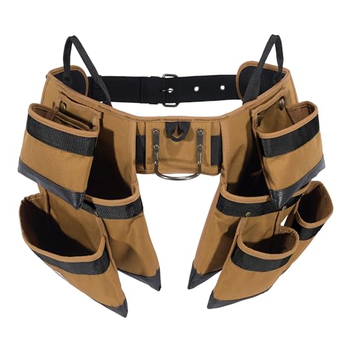 Carhartt 11 Pocket Padded Tool Belt Carhartt Brown - size: 11 Pocket