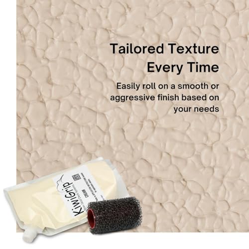 KiwiGrip Non-Skid Coating - Cream, 4 Liters - color: Cream, size: 135.25 Fl Oz (Pack of 1)