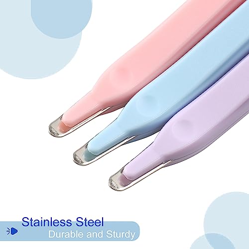 Professional Magnetic Staple Remover Puller Staple Puller Tool Staples Remover Staple Removal Tool for School Office Home (3PCS)