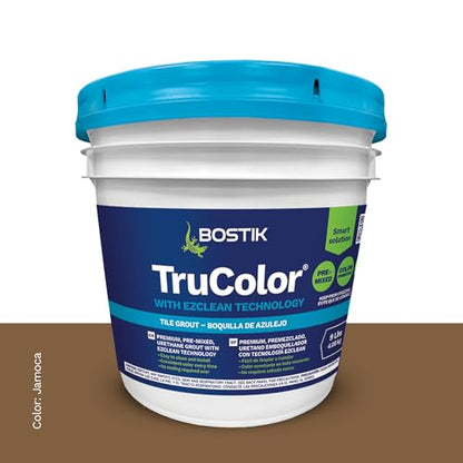 BOSTIK EZ Clean TRU Color 9lb Pre-Mixed Tile Grout – Jamoca H162 - color: Jamoca