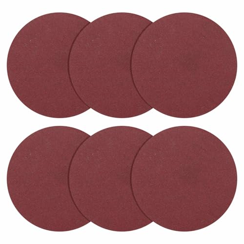 DTGN 2In 1000Grit Hook and Loop Sanding Disc 10Pcs Red Aluminum Oxide - color: Red, size: 2 Inch(1000 Grit)