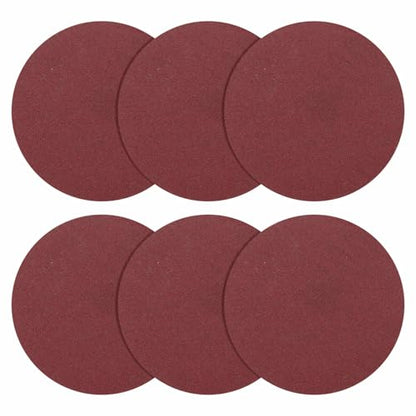 DTGN 2In 1000Grit Hook and Loop Sanding Disc 10Pcs Red Aluminum Oxide - color: Red, size: 2 Inch(1000 Grit)