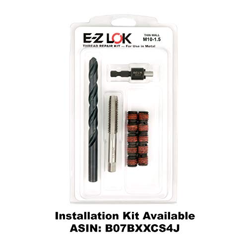 E-Z LOK Thread Insert, M10-1.5 Internal, 0.5-13 External, 5 ct - style: M10-1.5 Internal Threads, 1/2-13 External Threads