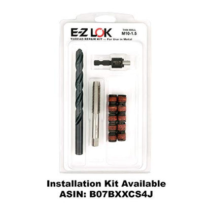 E-Z LOK Thread Insert, M10-1.5 Internal, 0.5-13 External, 5 ct - style: M10-1.5 Internal Threads, 1/2-13 External Threads