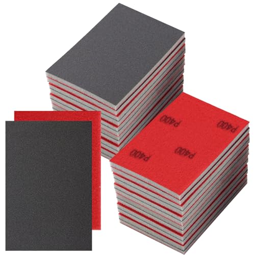 Sanding Sponge, 24 PCS Washable Foam Sanding Blocks, 2.75 x 4 Inch